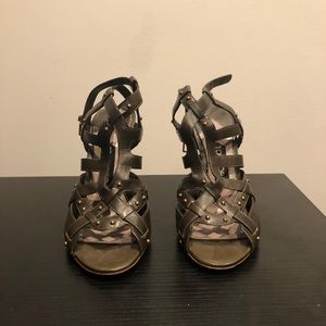 Tom Ford brown strappy heel